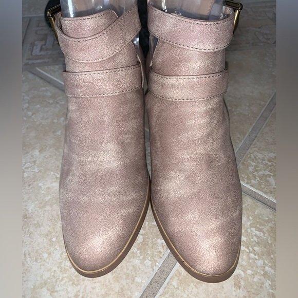 Worn 1X ❤️ VOLATILE kids zip back ankle boots girls size 3 - Picture 10 of 13